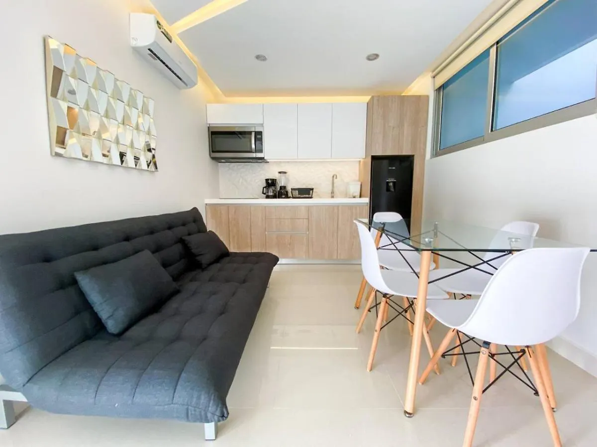 Apartment Cozy 1Br Home With Pool Beach 600M And Beautiful Views Playa del Carmen